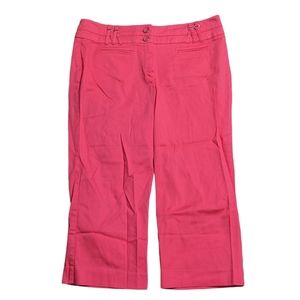 Larry Levine Pink Capris 10
